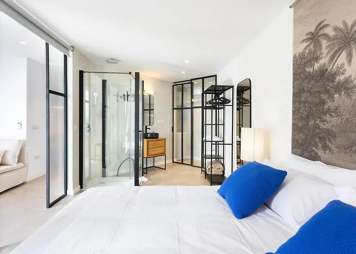 Lägenhet Home2book Stylish Ocean & Marina View Apt, Terrace Candelaria