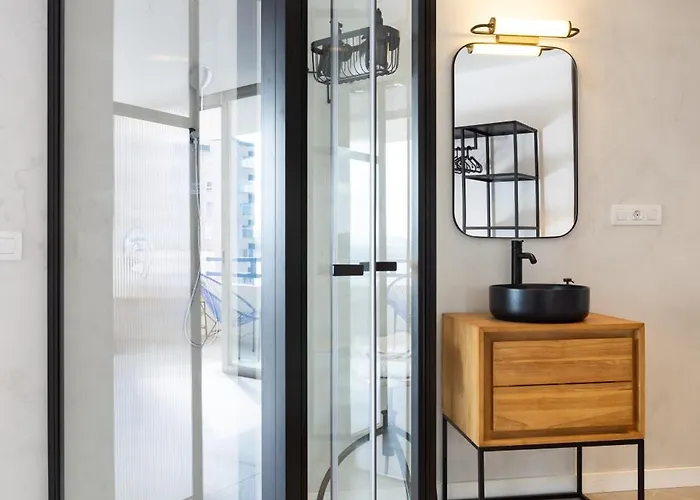 Lägenhet Home2book Stylish Ocean & Marina View Apt, Terrace